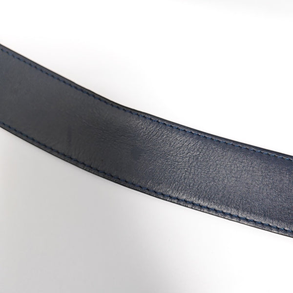 Leather Belt Blue