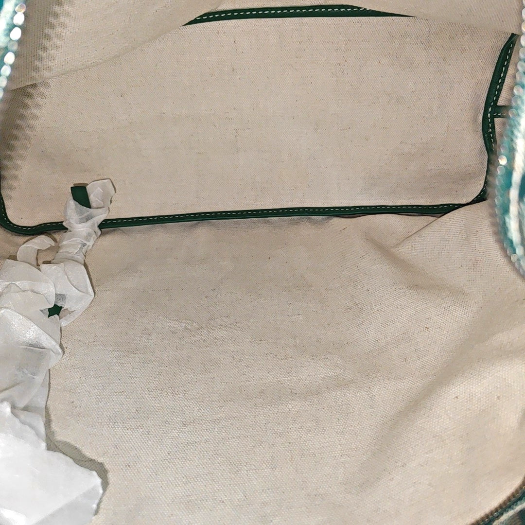 Hobo Coated Canvas Green