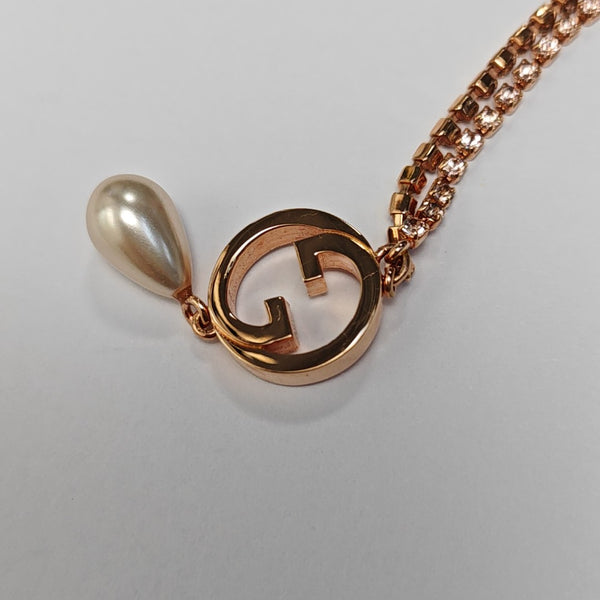 Metal Rose Gold Necklace
