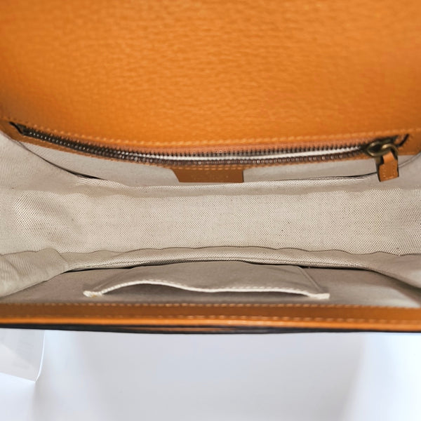 Disney X Gucci Small Monogram Coated Canvas Brown