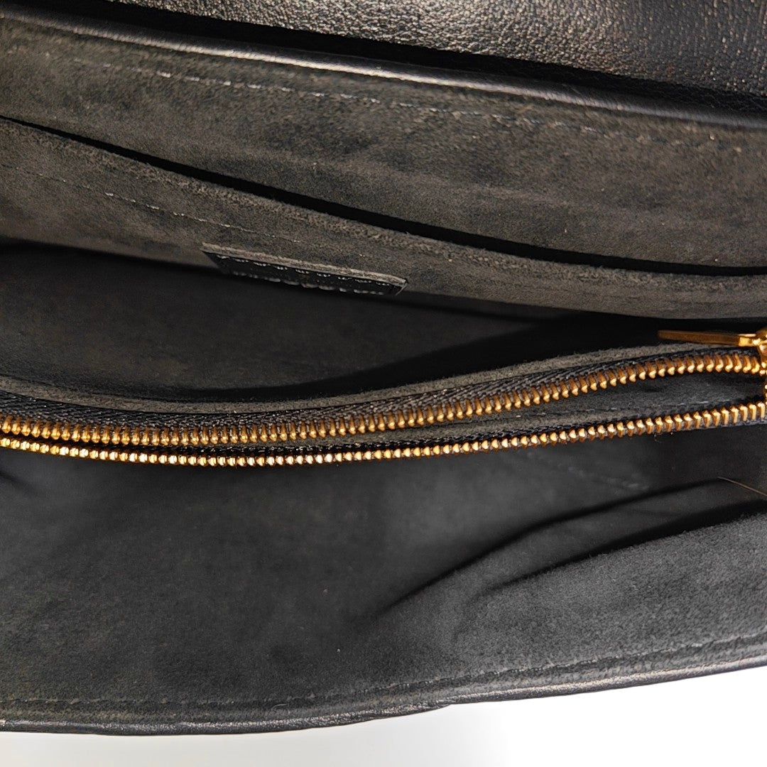 NEW WAVE Quilted Calfskin Black