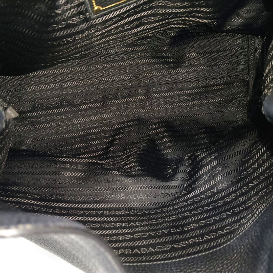 Calfskin Tote Bag Black