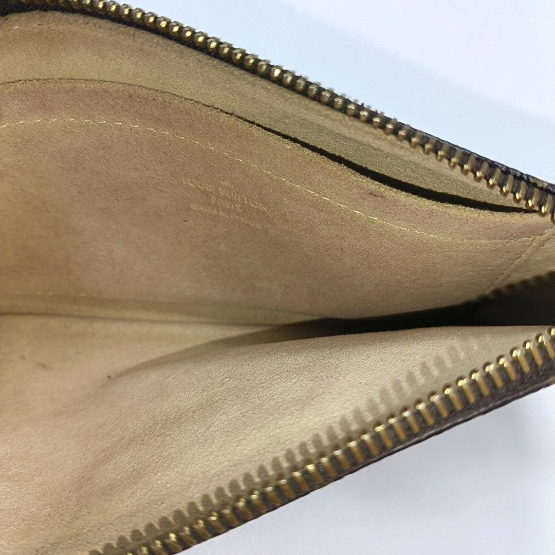 VINTAGE MILLA MM Monogram Coated Canvas Brown