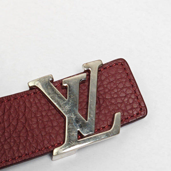 Leather Belt Red