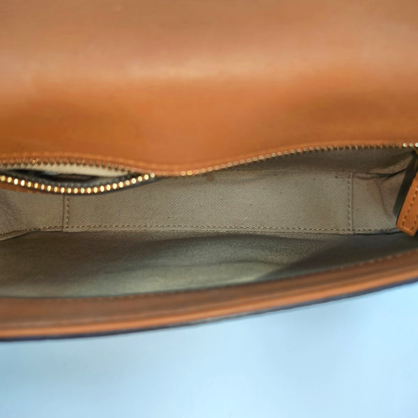 Viktor Visetos Small Monogram Coated Canvas Brown