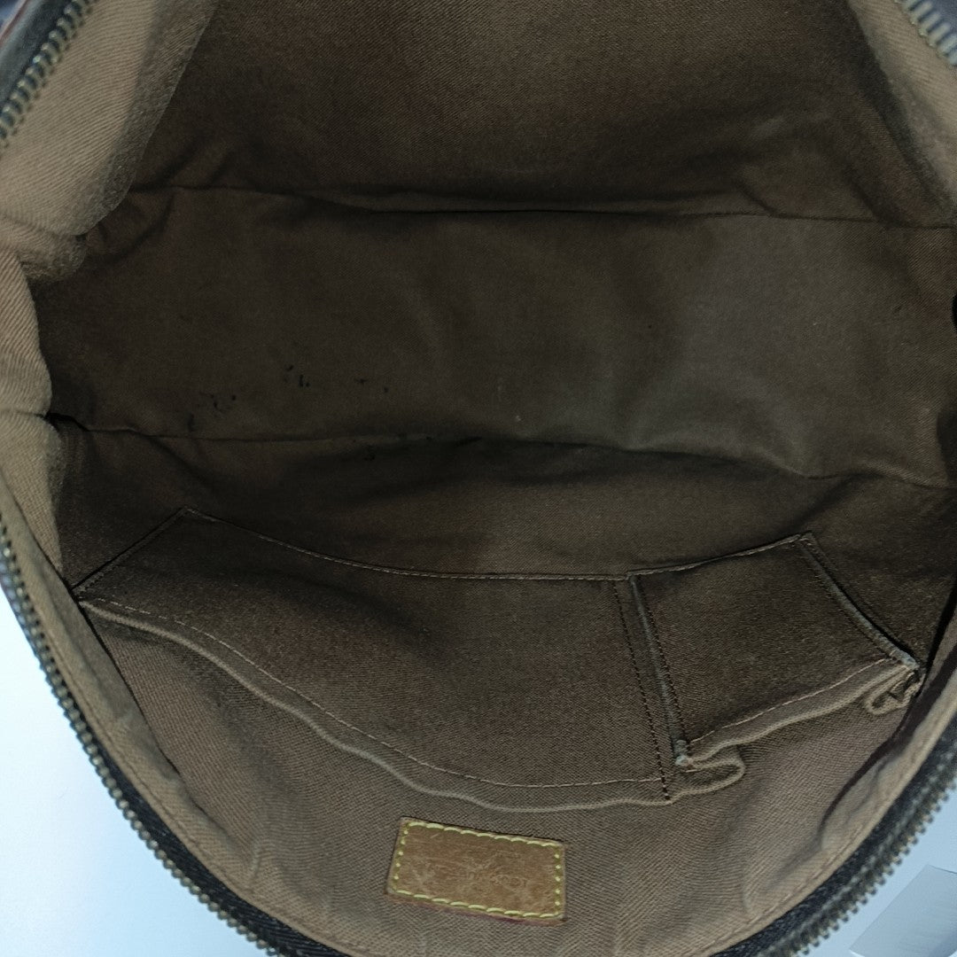 TULUM GM Monogram Coated Canvas Brown