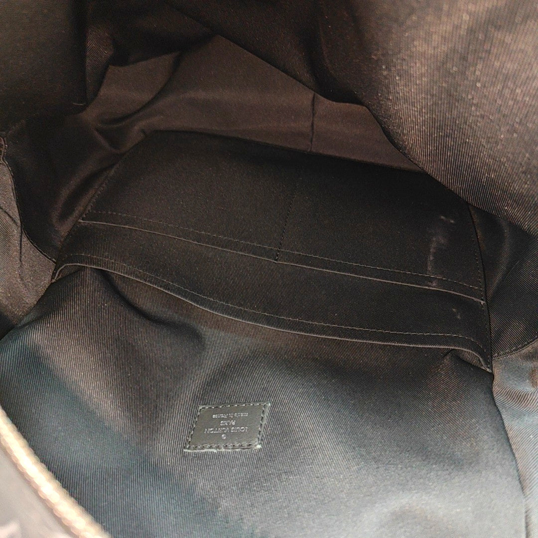 DISCOVERY PM Monogram Coated Canvas Black