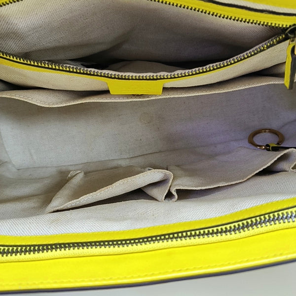 Bright Bit Patent Leather Yellow