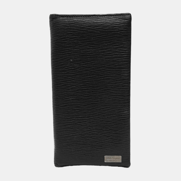 Calfskin Black Wallet