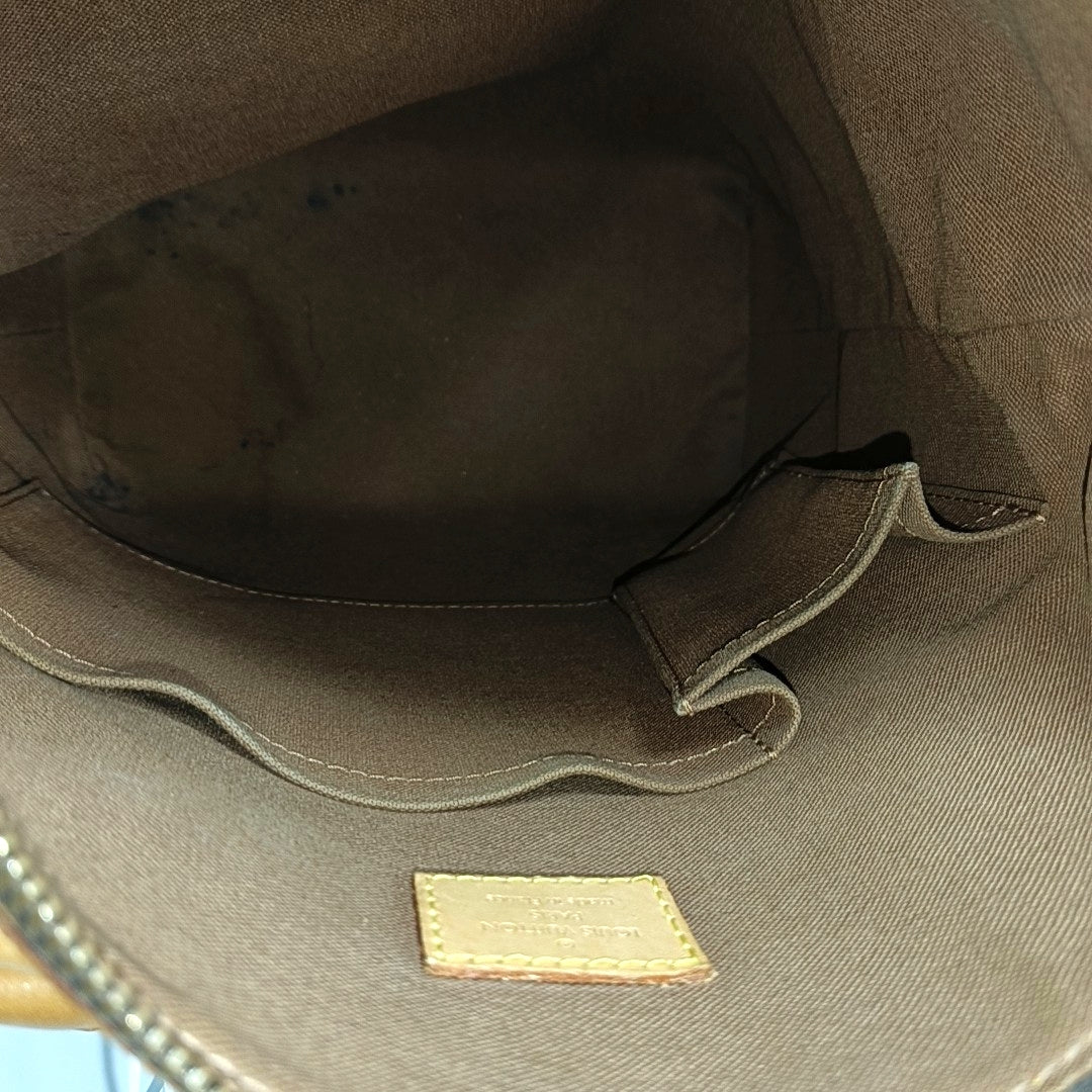 LOCKIT PM Monogram Coated Canvas Brown
