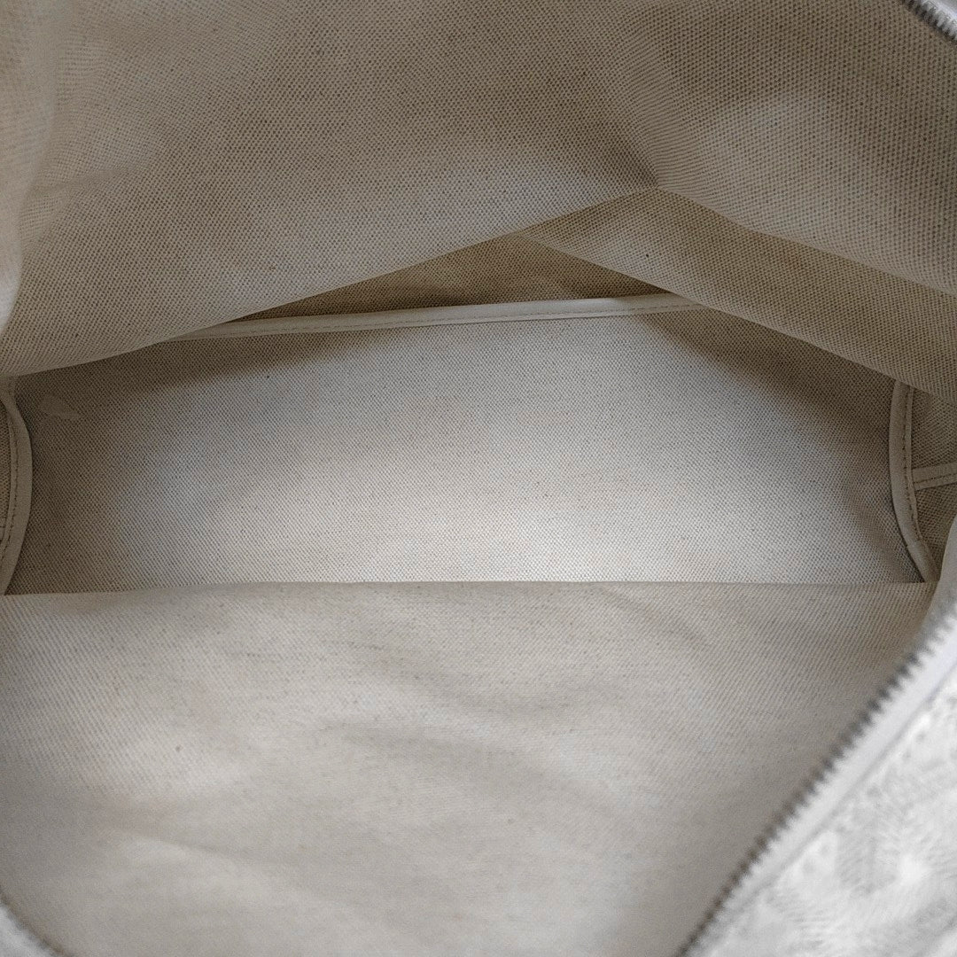 Hobo Coated Canvas White