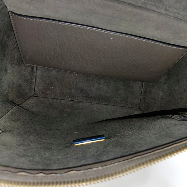 BELT Micro Calfskin Gray