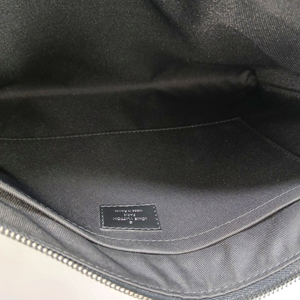 DISCOVERY Monogram Coated Canvas Gray