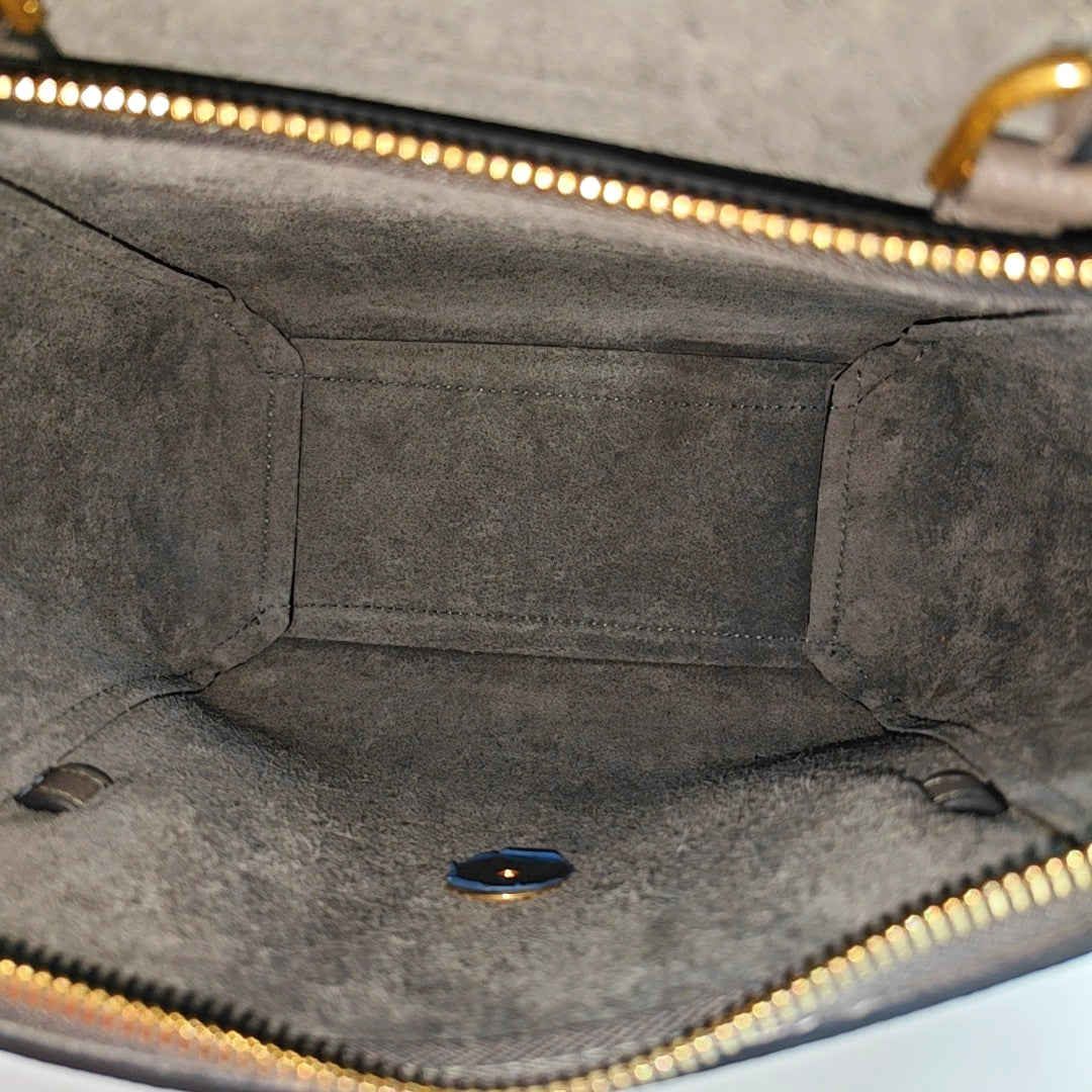 BELT Nano Calfskin Gray