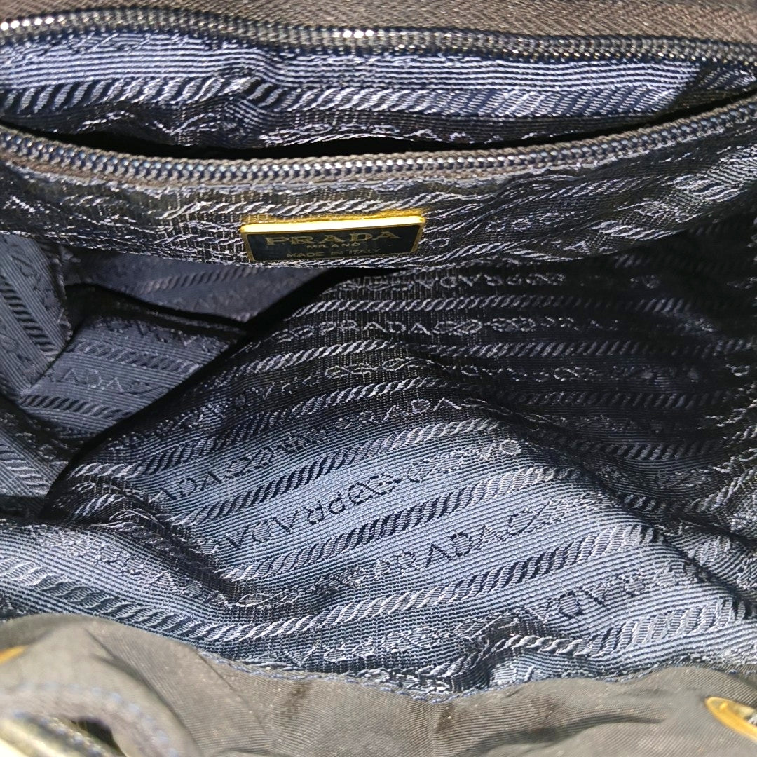 Vela Quilted Nylon Blue