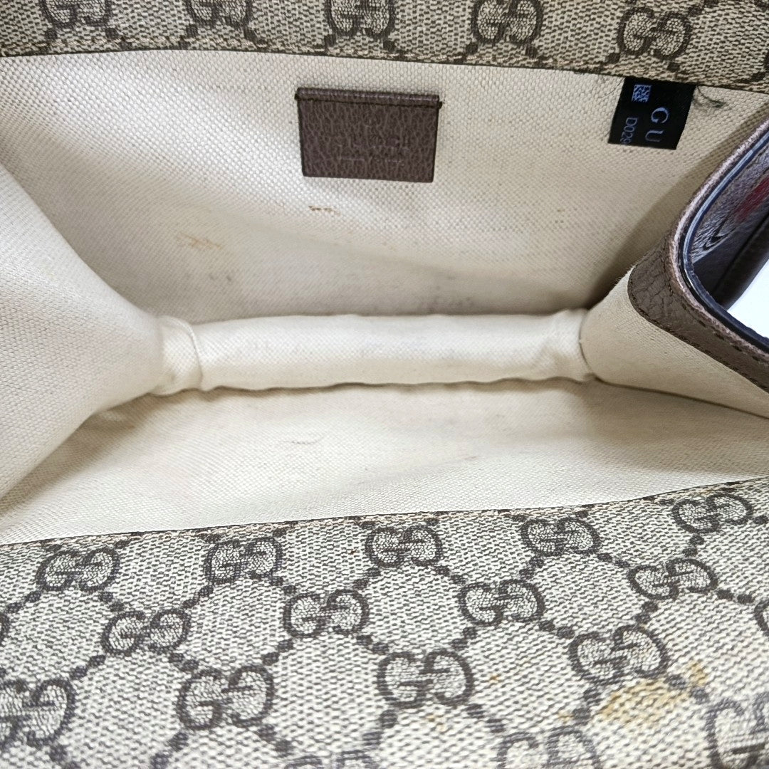 Neo Vintage Small Monogram Coated Canvas Beige