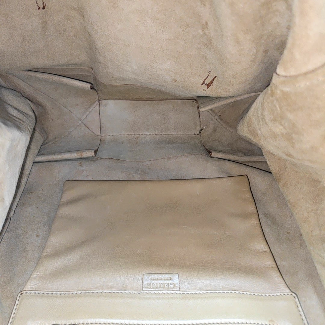 Calfskin Tote Bag Beige