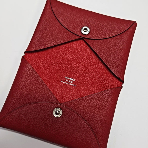 Calvi Evercolor Red Card Holder