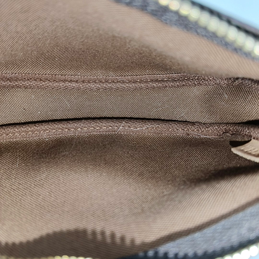 ACCESSOIRES Mini Monogram Coated Canvas Brown
