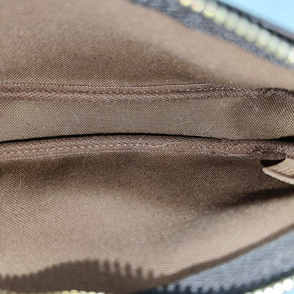 ACCESSOIRES Mini Monogram Coated Canvas Brown