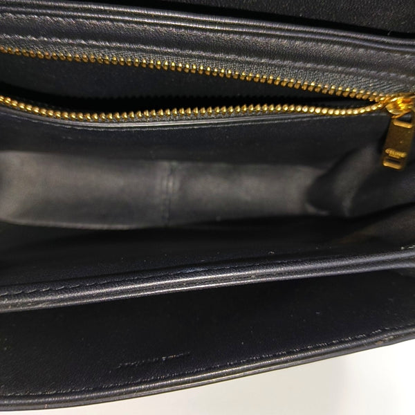 TRIOMPHE Teen Coated Canvas Black