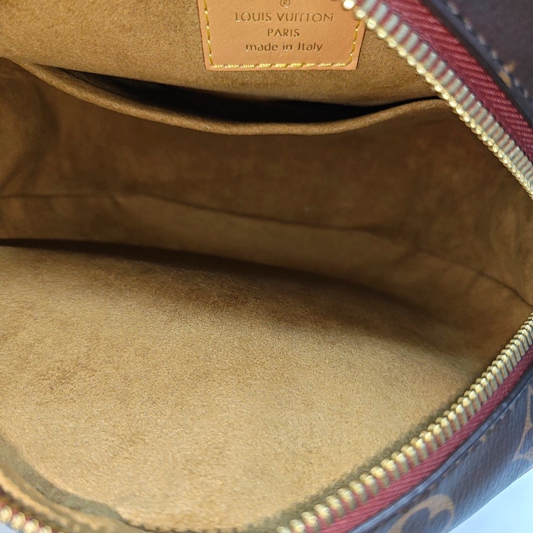 BOITE CHAPEAU MM Monogram Coated Canvas Brown