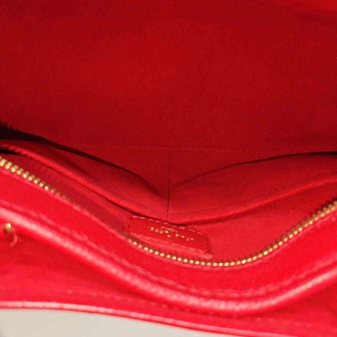 POPINCOURT PM Monogram Coated Canvas Brown