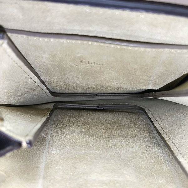 Faye Small Calfskin Gray