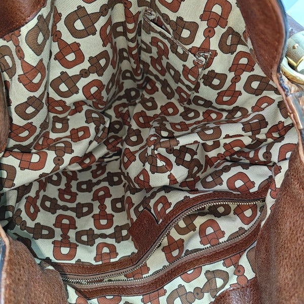 Indy Monogram Calfskin Brown