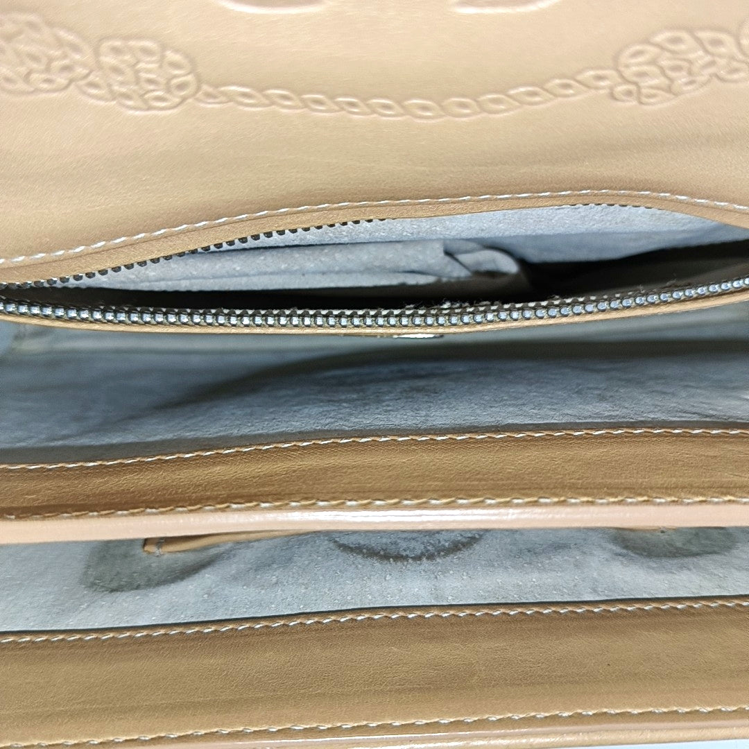Calfskin Shoulder Bag Yellow