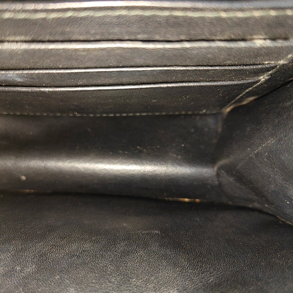 Miss Dior Cannage Patent Leather Black
