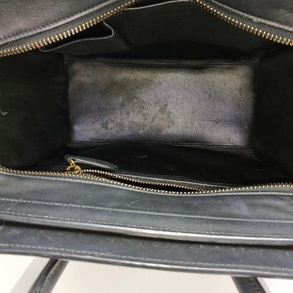 LUGGAGE Micro Calfskin Black