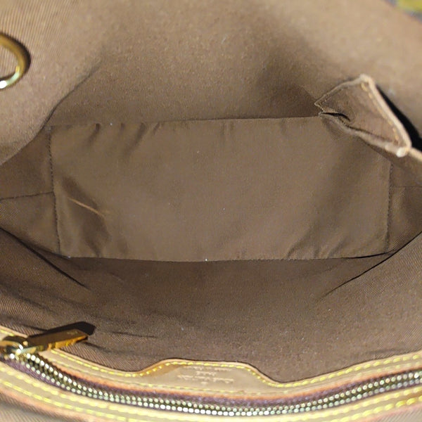 PIANO PM Monogram Coated Canvas Brown