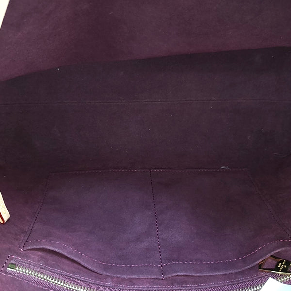 CARRYALL MM Monogram Coated Canvas Brown
