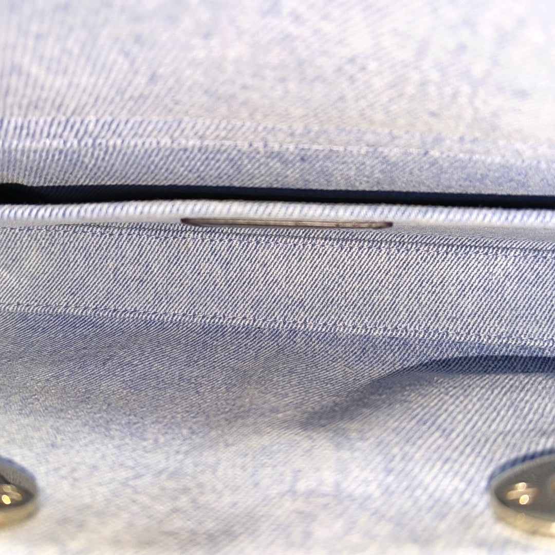 Lady D-Joy mediana Cannage azul denim