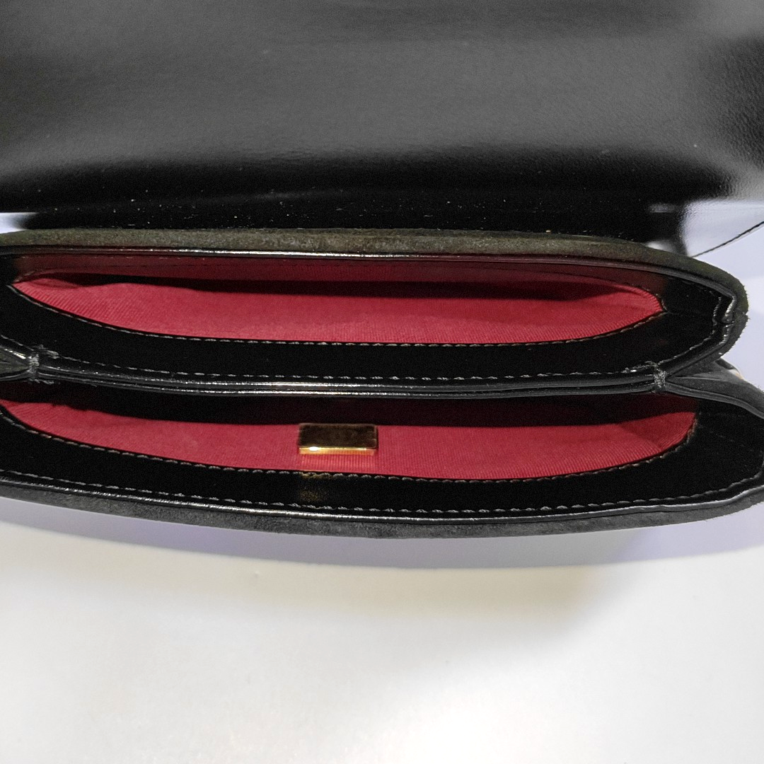 Mini Quilted Waxed Cafskin Black