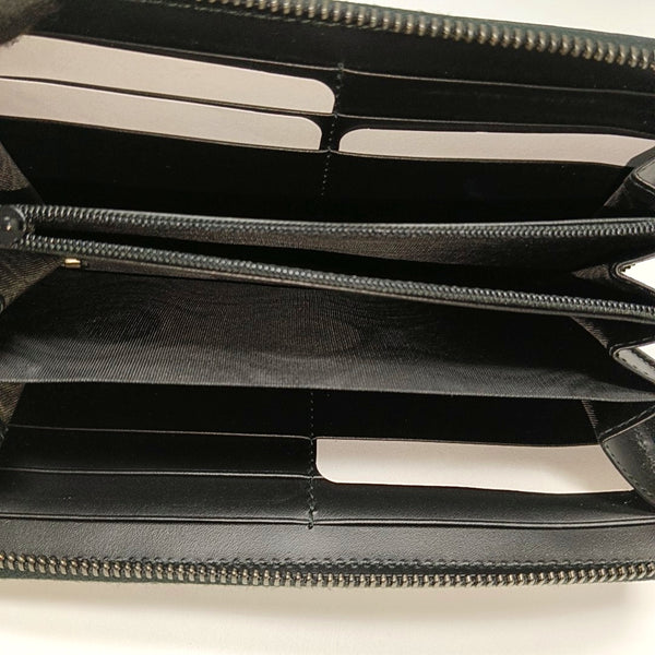 Signature Monogram Calfskin Black Wallet