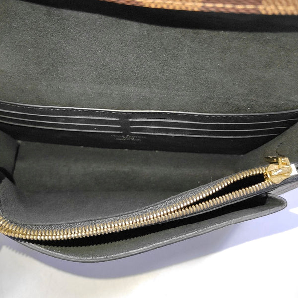 VAVIN Damier Ebene Coated Canvas Brown