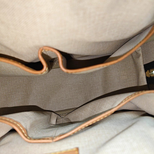 DEAUVILLE Monogram Coated Canvas Brown