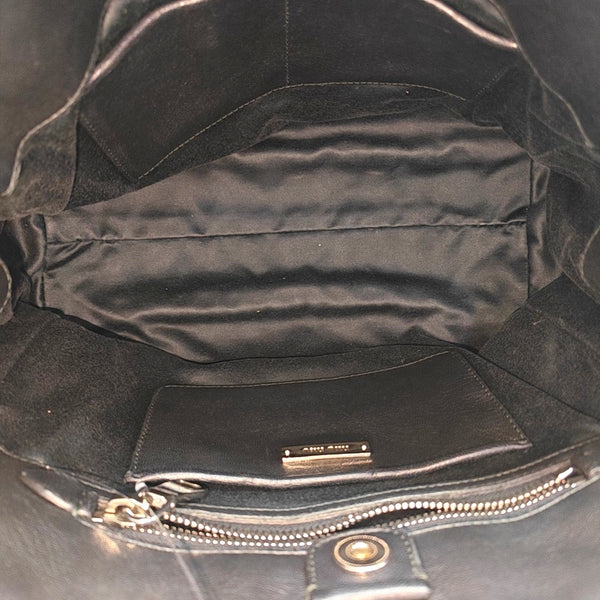 Lambskin Shoulder Bag Black