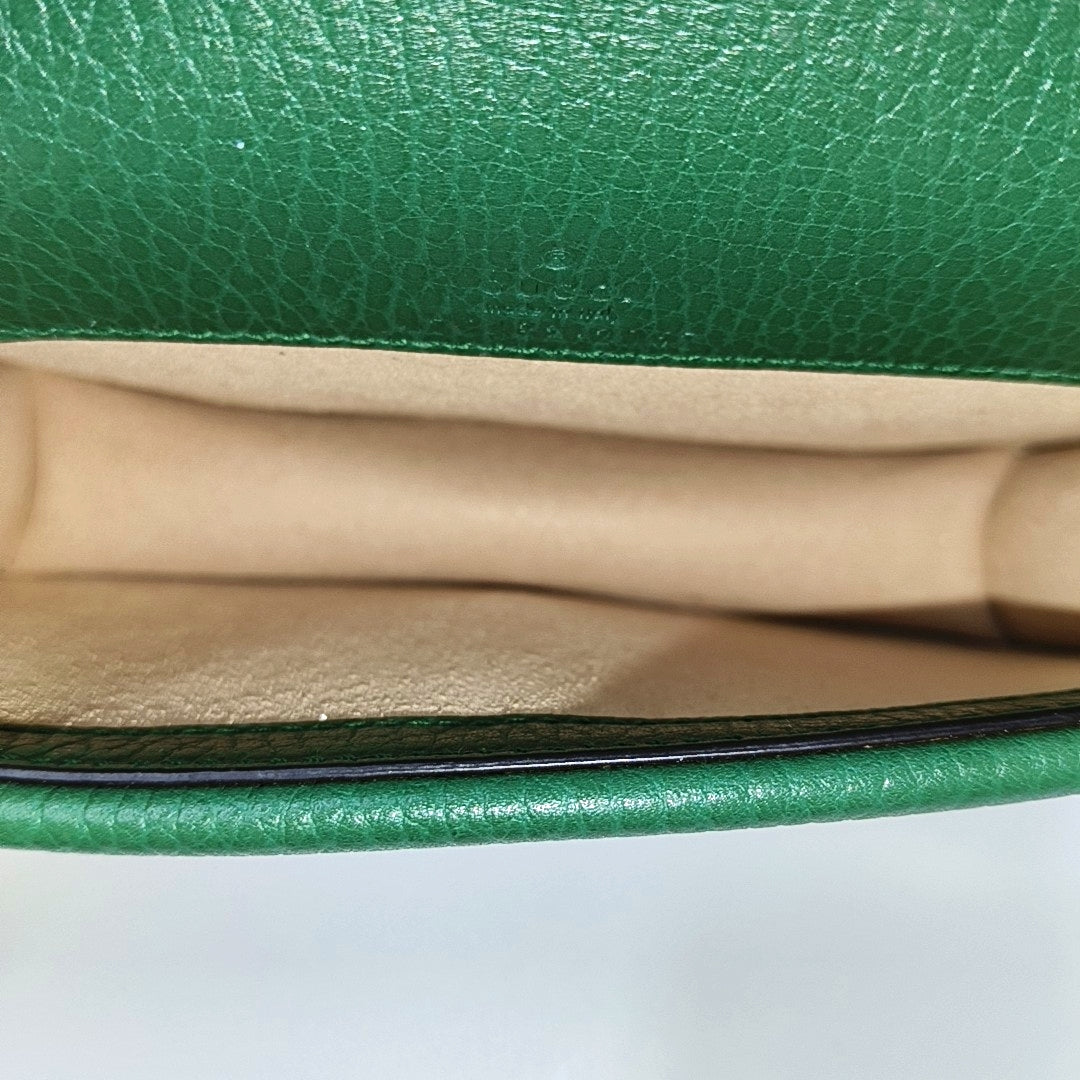 Dionysus Super Mini Calfskin Green