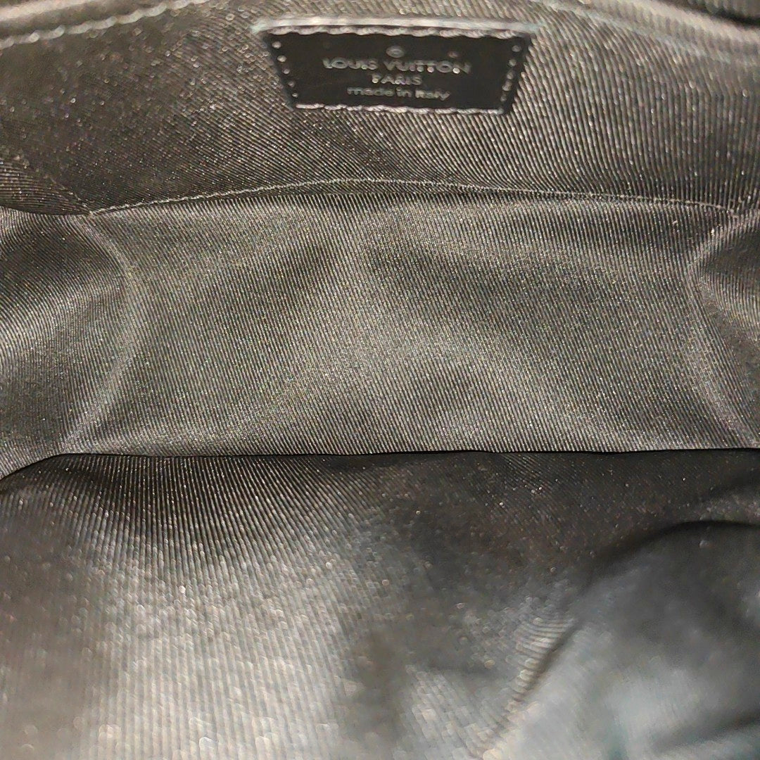 SOFT TRUNK Mini Monogram Coated Canvas Black