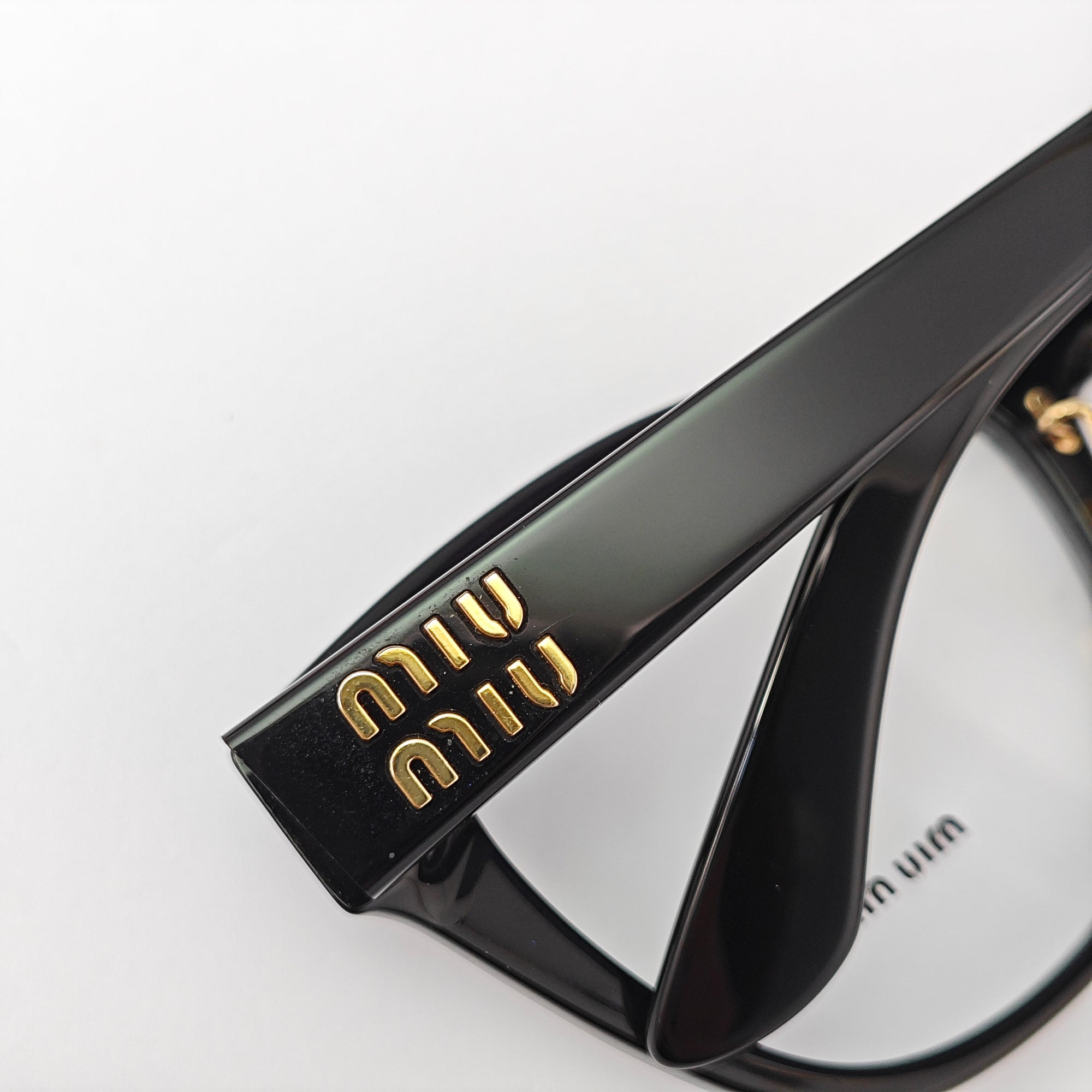 Synthetic Eyeglasses Black