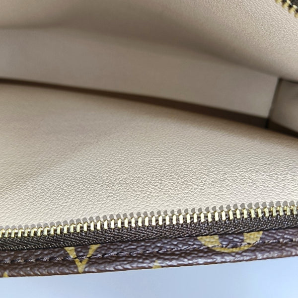 TOILET POCKET 26 Monogram Coated Canvas Brown