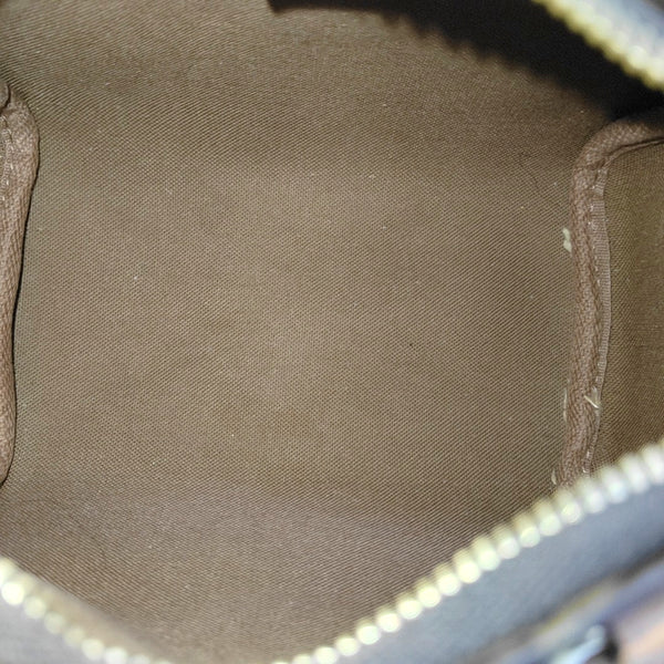SPEEDY Nano Monogram Coated Canvas Brown