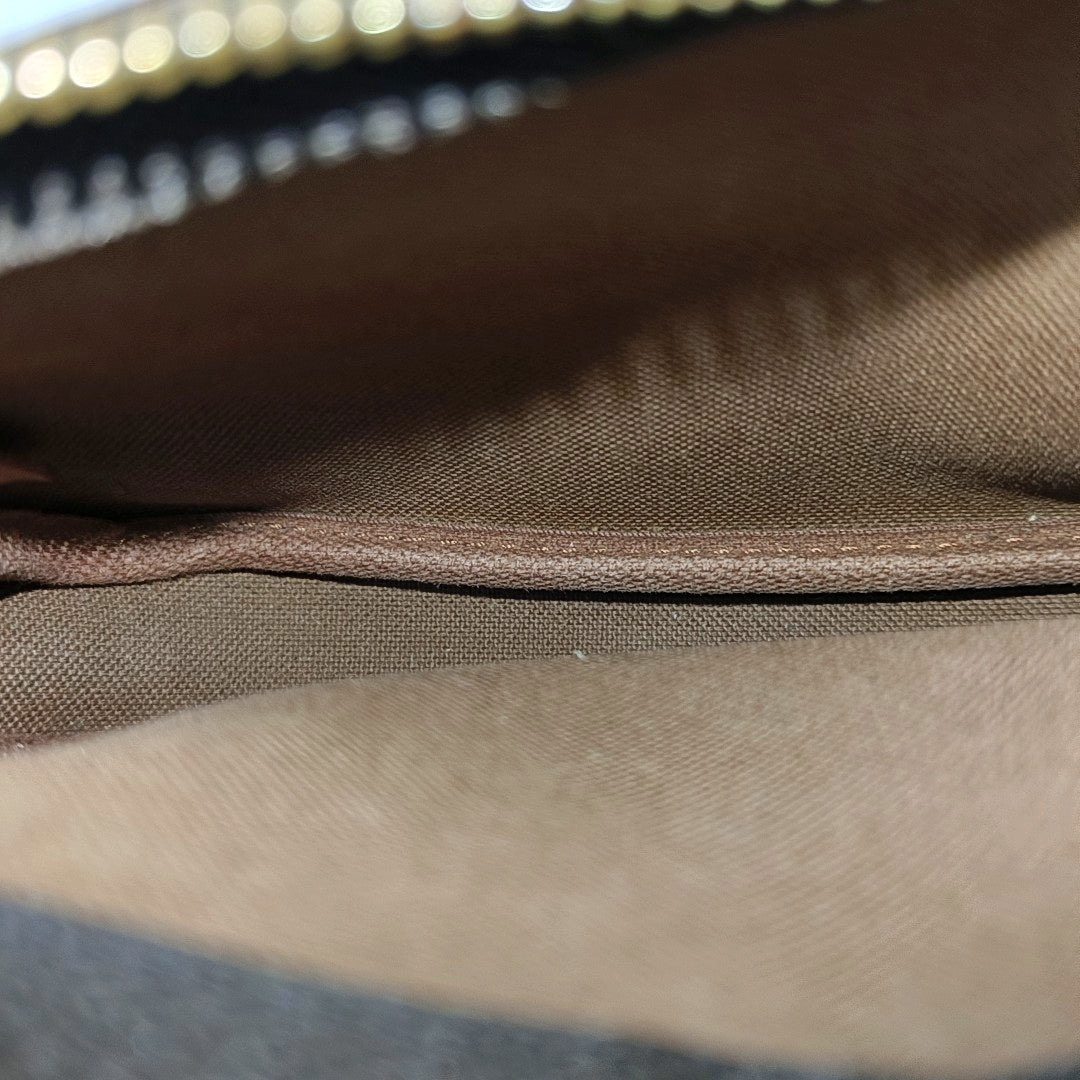 ACCESSOIRES Mini Monogram Coated Canvas Brown