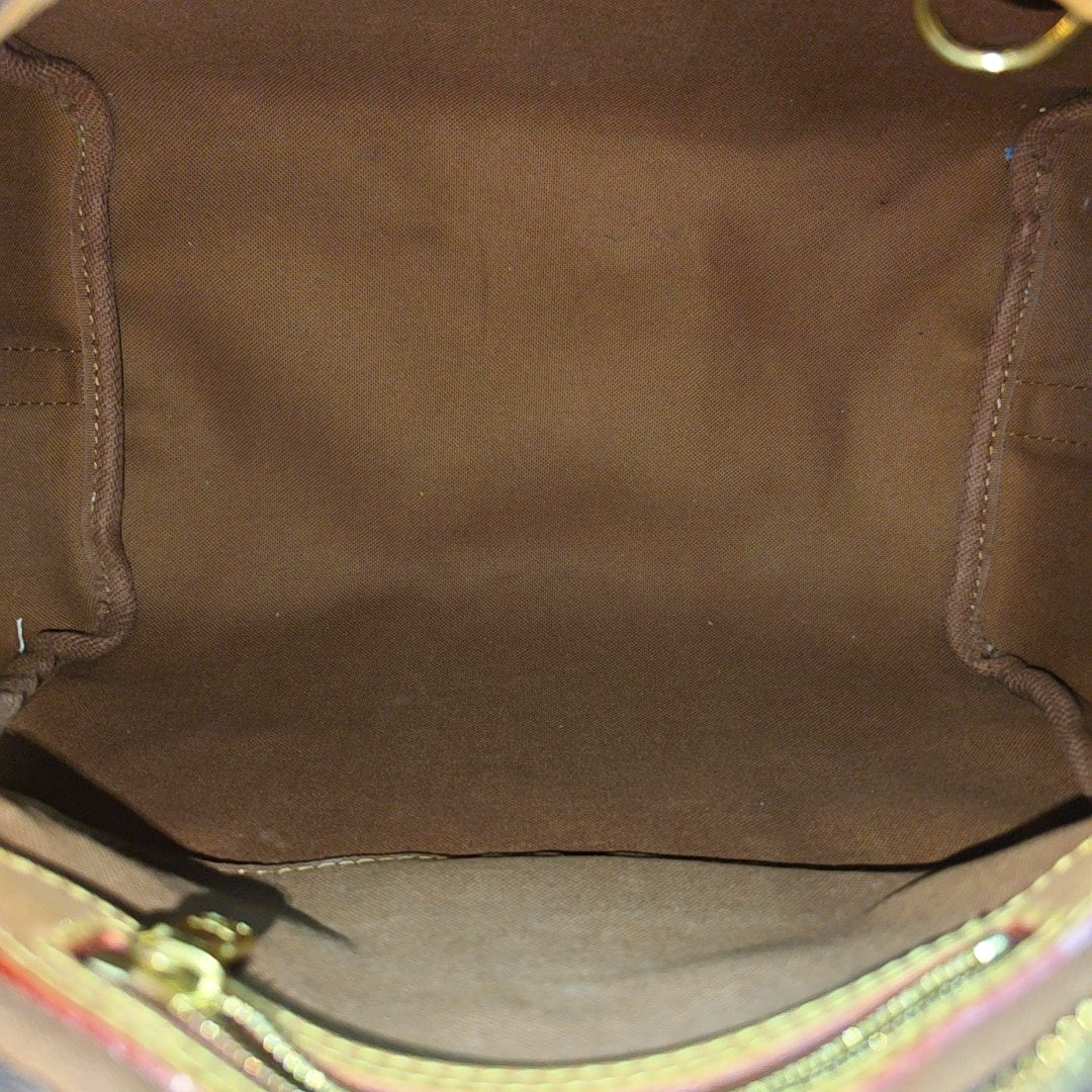 SPEEDY 25 Monogram Coated Canvas Brown