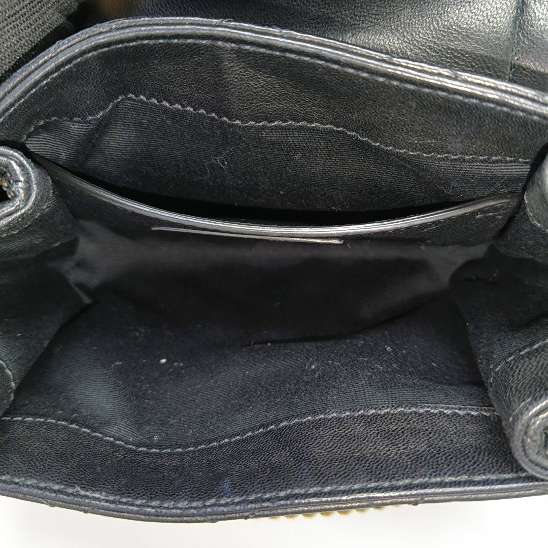 NOLITA Mini Quilted Lambskin Black
