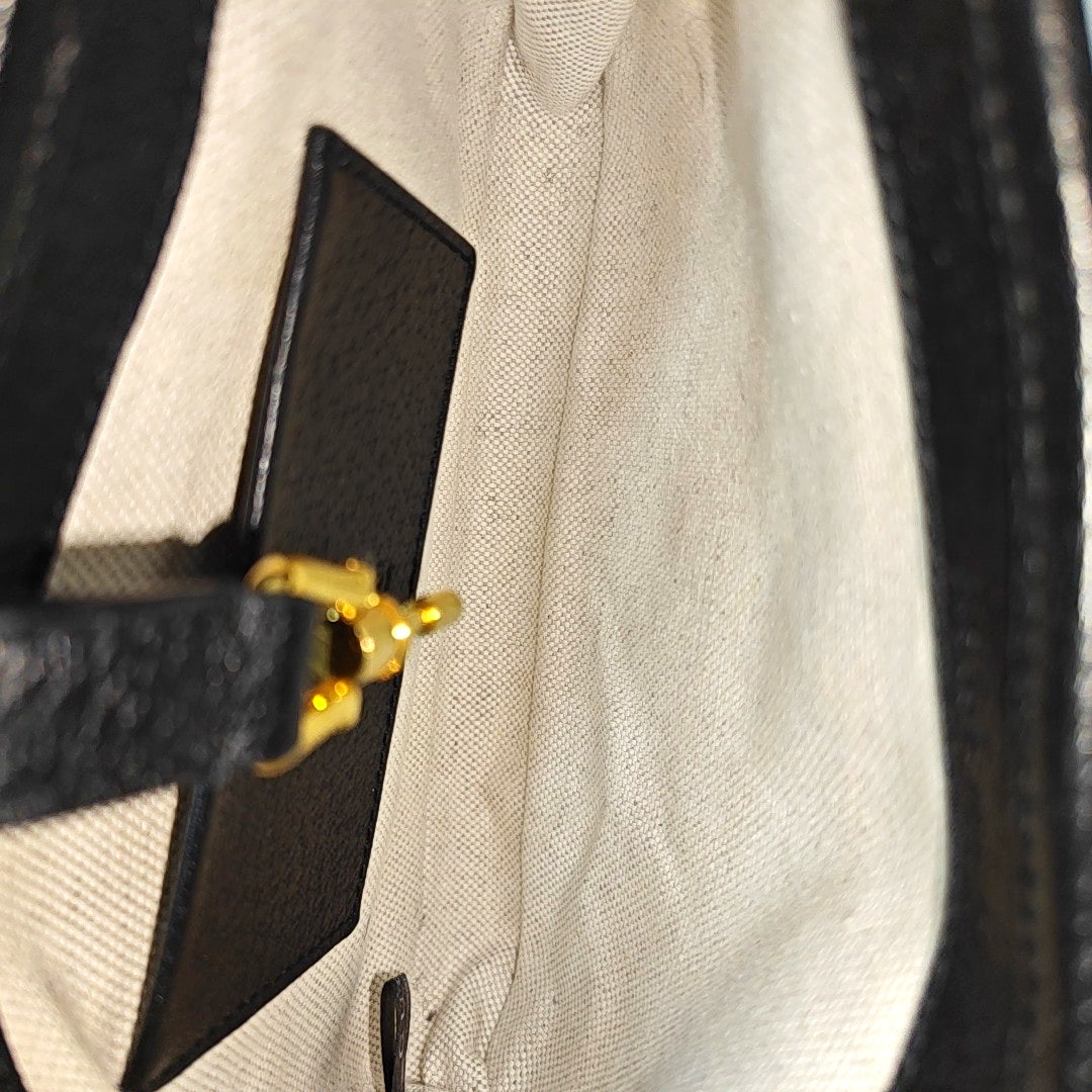 Jackie 1961 Mini Monogram Denim Black