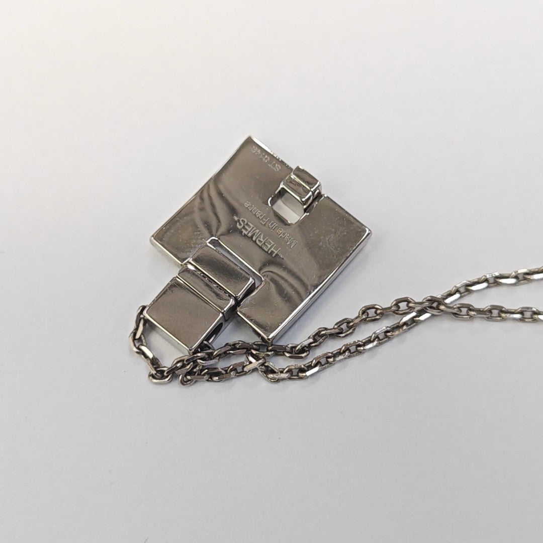 Eileen Metal Silver Necklace